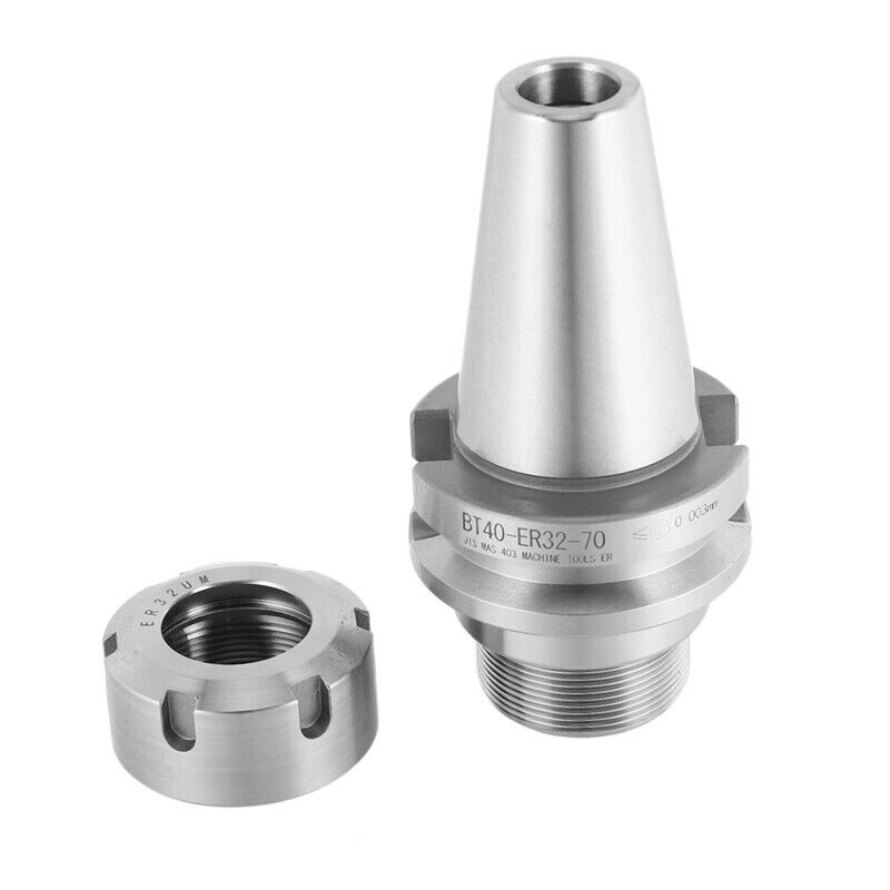 BT40 ER32 70 Sp Collet Chuck CNC Toolholder Milling Lathe Cutter CNC 45 Steel M9