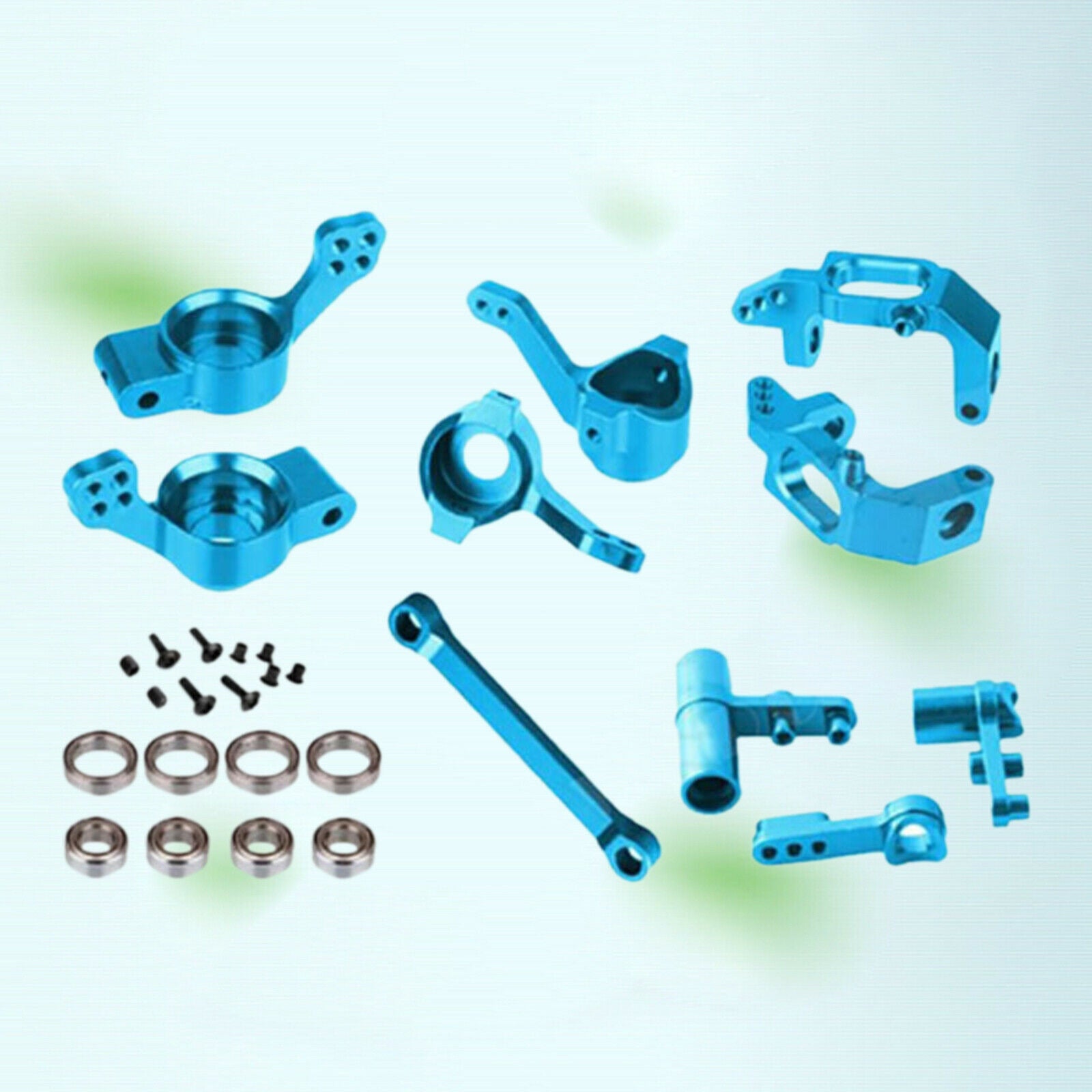 Aluminum Front Rear Hub Carrier Repair Kit for HSP 94122 94123 1/10 Car
