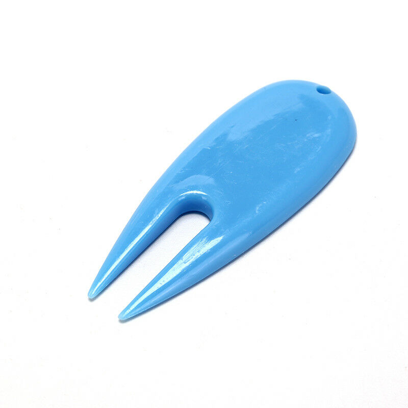 plastic golf pitch repair divot tool golf ball score marker fork random co.l8