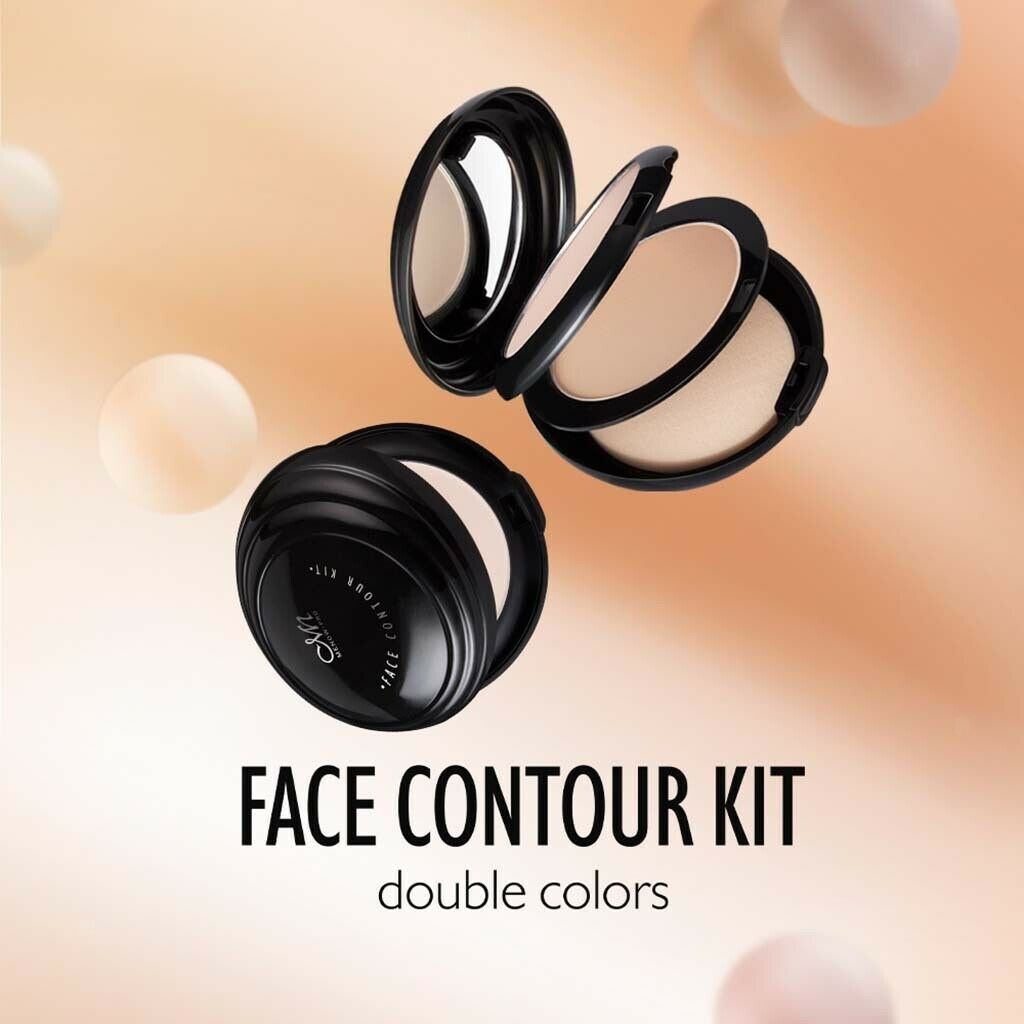 Pro Face Eye Shadow Makeup Palette Cosmetic Concealer With Mirror Skin Color