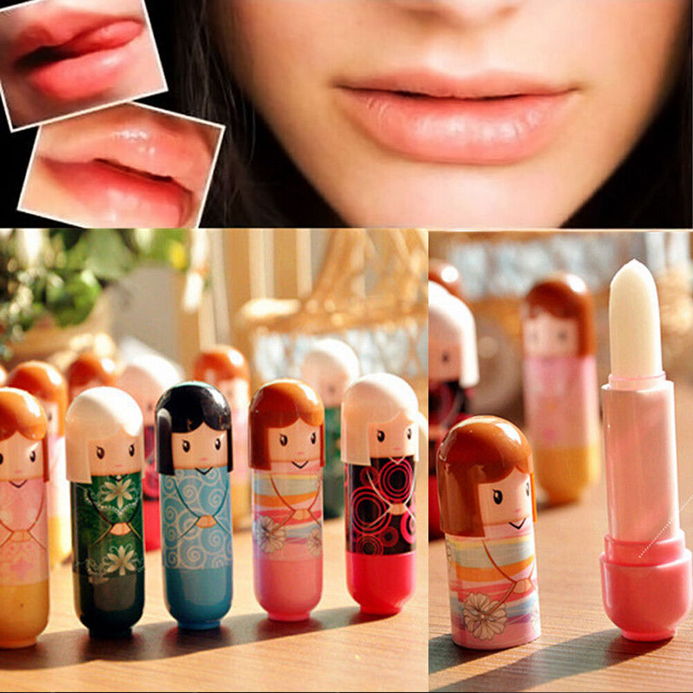 1x  Fruit Flavors Lovely Pure Natural Women Baby Lip Balm Lipstick Lip Gloss BDA