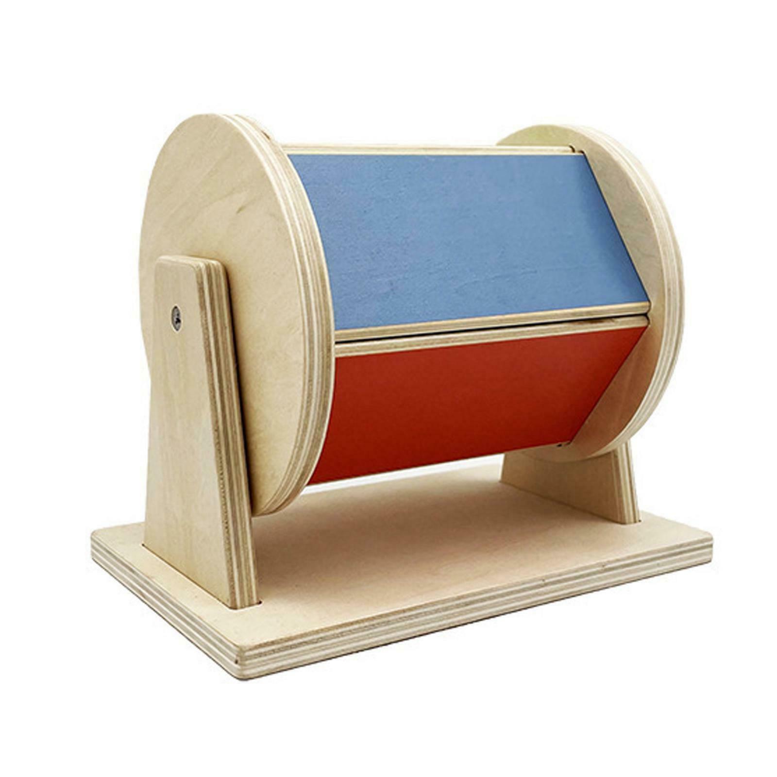 Multicolor Spinning Drum Toys Birthday Gift Color Cognition Toys Infant Kids