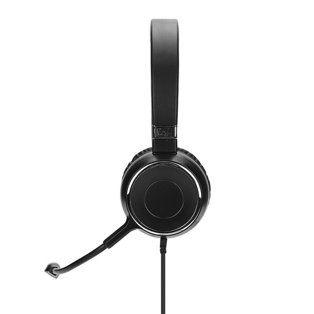 Call Center Headset-mounted Service Headset Desktop USB Drive-by-wire Headset