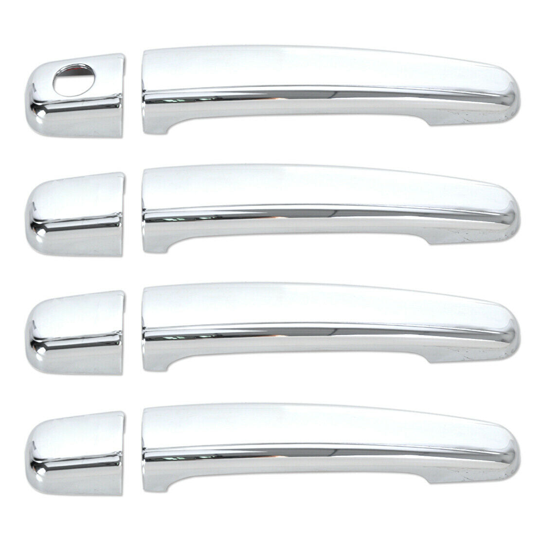 New Chrome Door Handle Cover Trim Fit for Peugeot 307 Citroen C2 An