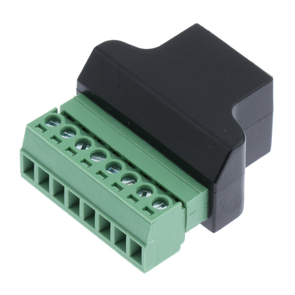 Ethernet  Female to 8 Pin CCTV Digital DVR Adapter Connector