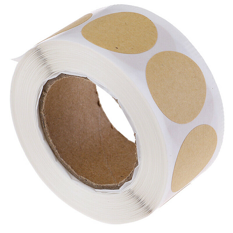 500pcs/set Blank round craft Stickers seal labels DIY stickers for PacYX.l8