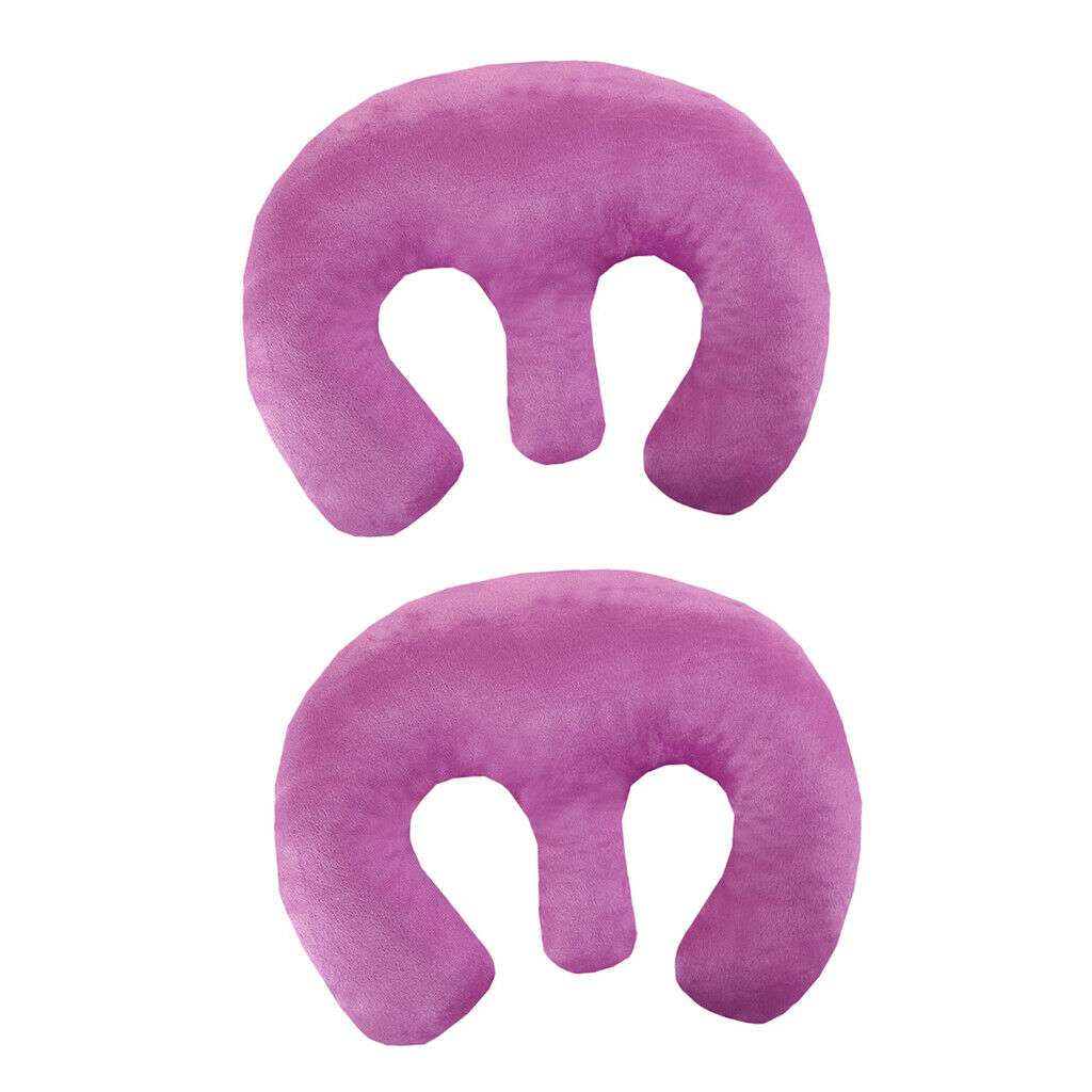 2X Portable Soft Chest Pillow Pads SPA Massage Cushions for Beauty Salon