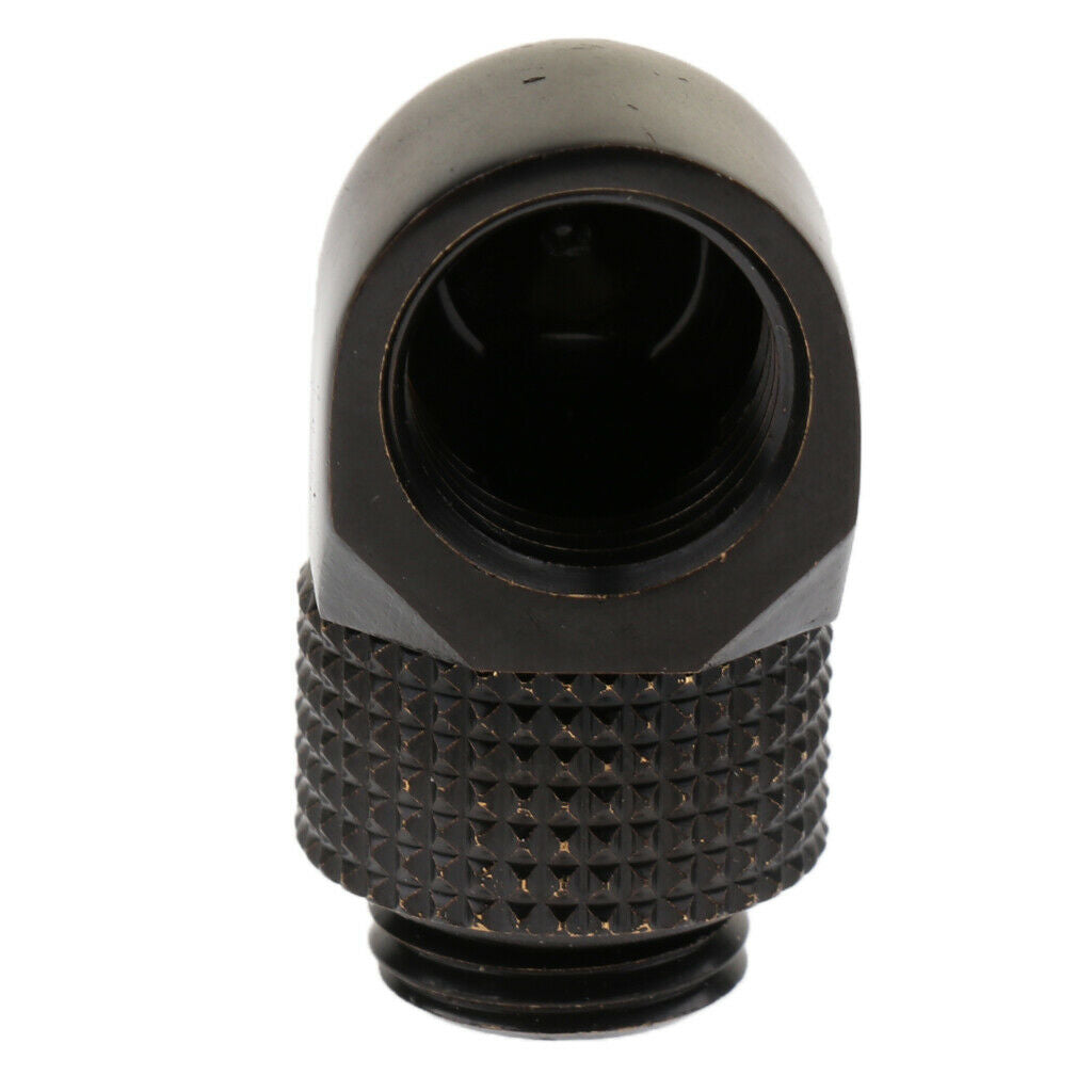 6x G1/4'' 90 Rotary Extender Fitting Adapter Water Cooling Connectors