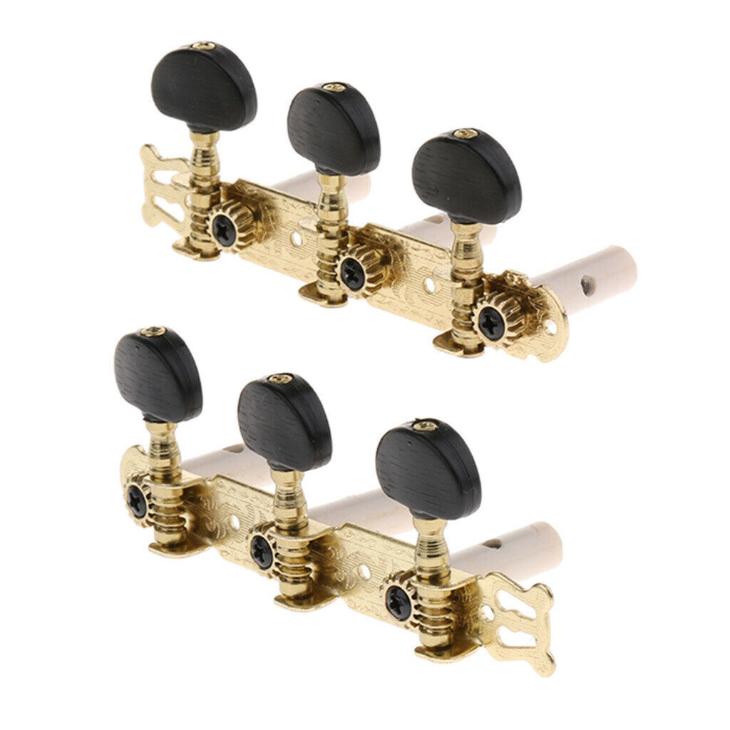 2 Pcs 3R3L Guitar Tuning Pegs Tuners Machine Heads for Guitar Musical Parts