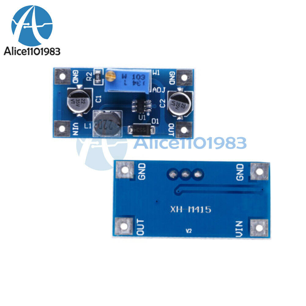 2A DC-DC Boost Step up Volt Converter Power Supply 2V-24V to 3V 5V 6V 9V 12V 19V