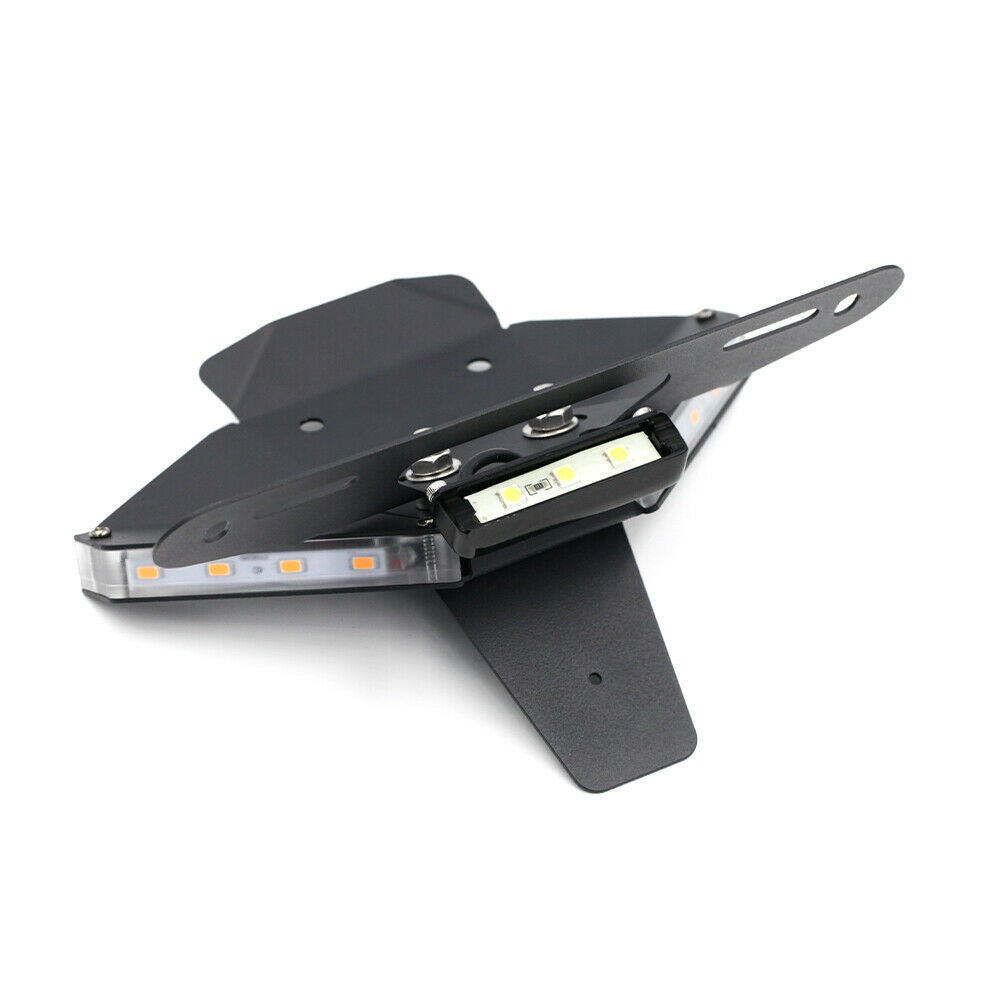 Tail Tidy License Plate Holder LED Turn Signals For DUCATI Panigale V4 2018-2021