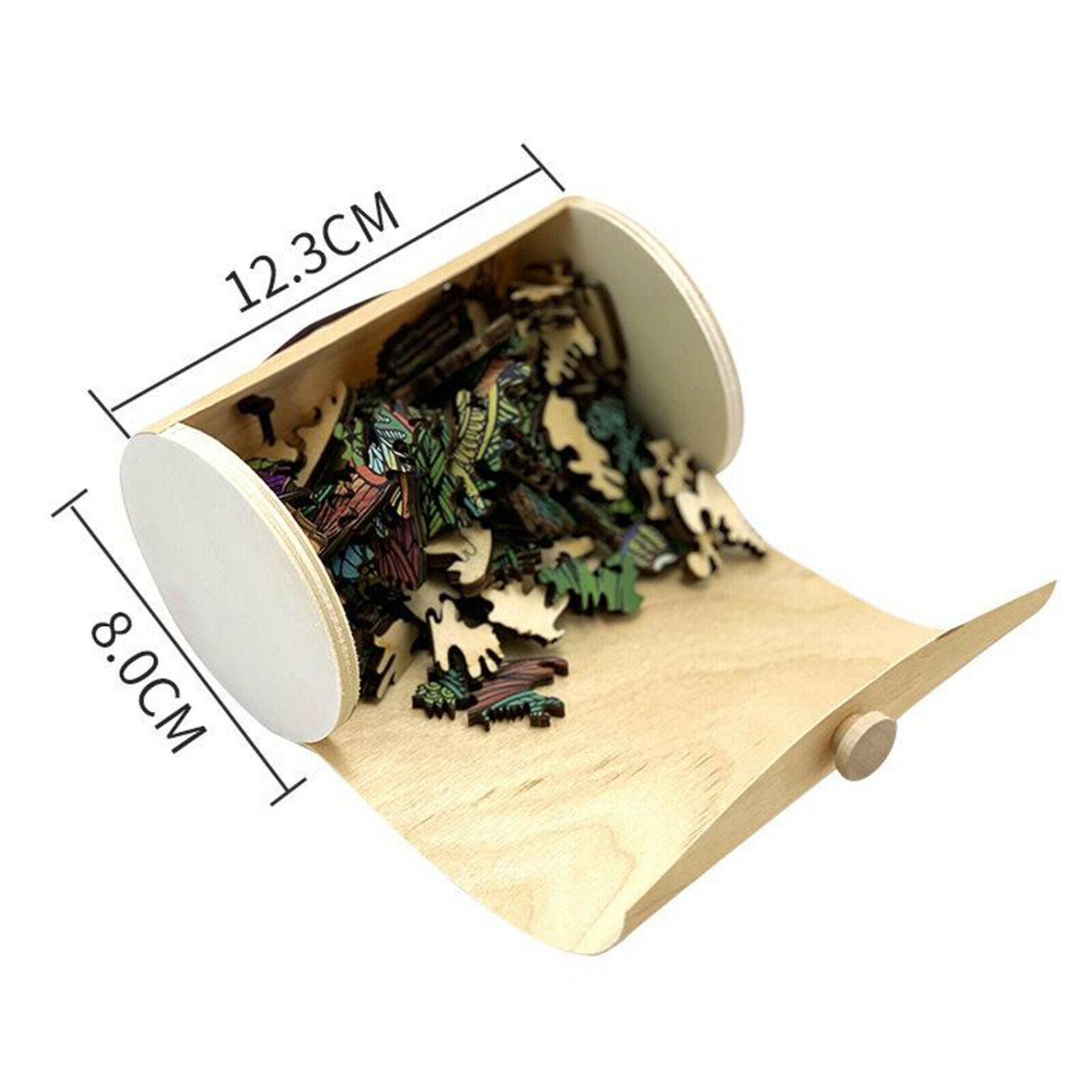 156pcs Wooden Jigsaw Puzzles Owl Shape and Family Game Home Decor Toys