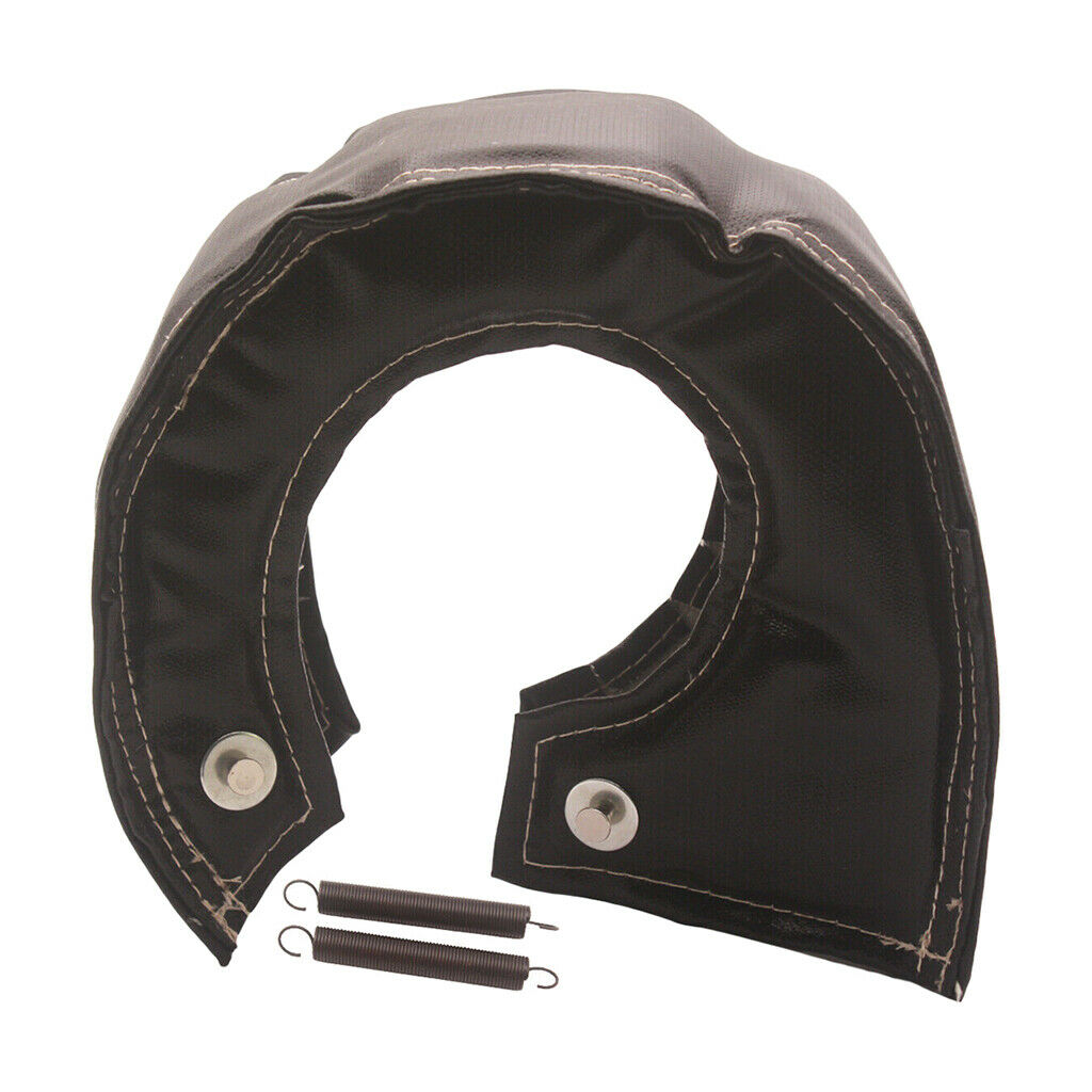 Car T3 Turbo Thermal Heat Shield Blanket Cover with 2Pcs Fastener Springs