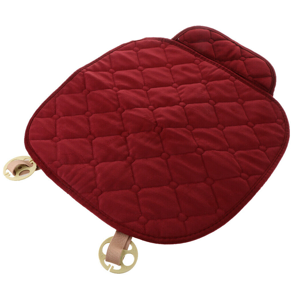 Non-slip Car Seat Cushion Protector Chair Mat Pad for Car Office Home Red
