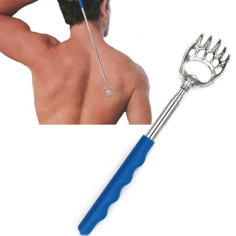 Handy Telescoping Massage Self Back Scratcher Bear Claw Back Itching Scra.l8