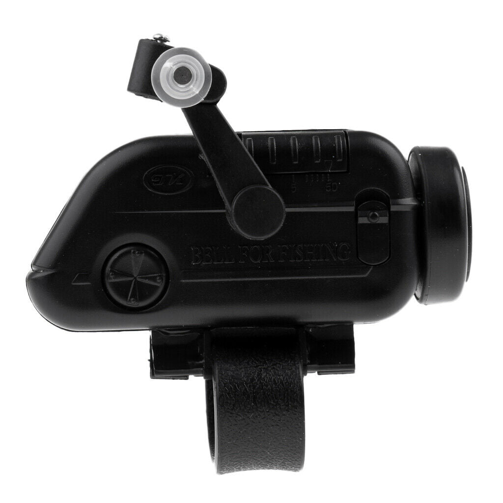 Volume Adjustable Fishing Rod LED Fish Bite Finder Alarm Bell Sound Buzzer