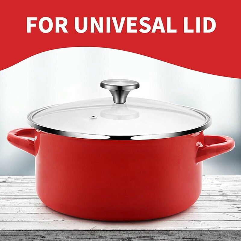 4 Sets Dutch Oven Knob Stainless Steel Replacement Knob Pot Lid Handle for LU6J5
