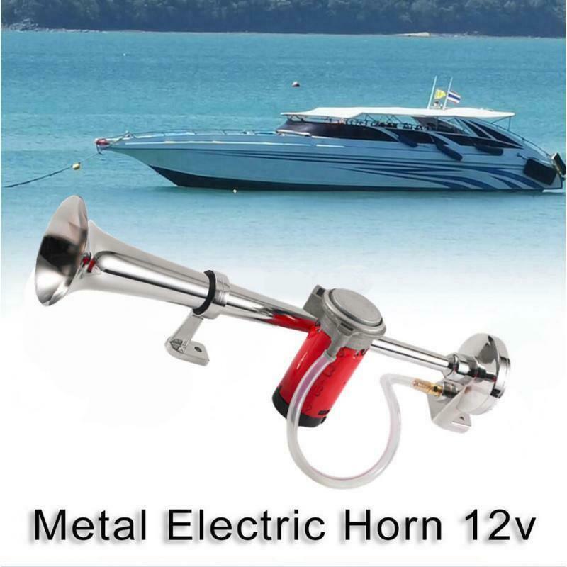 150DB 12V Air Horn with Compressor Single Trumpet for Truck Lorry Train Car