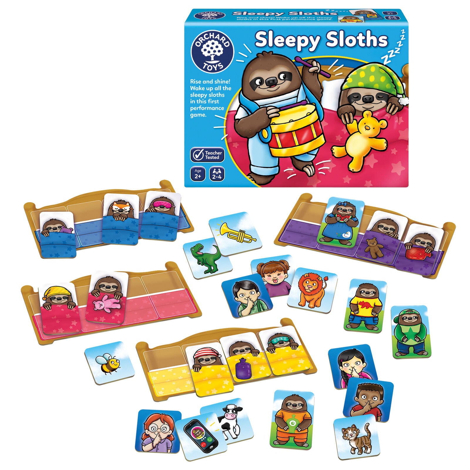 Orchard Toys 097 Sleepy Sloths Match Card Game Family Children Toddler Age 2+