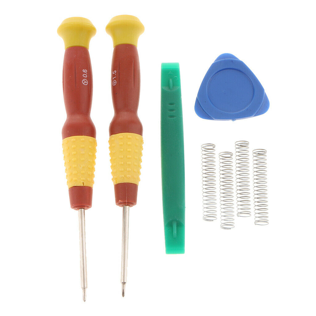 Pack of 4 Springs for Switch  LR ZL ZR Button + Screwdriver
