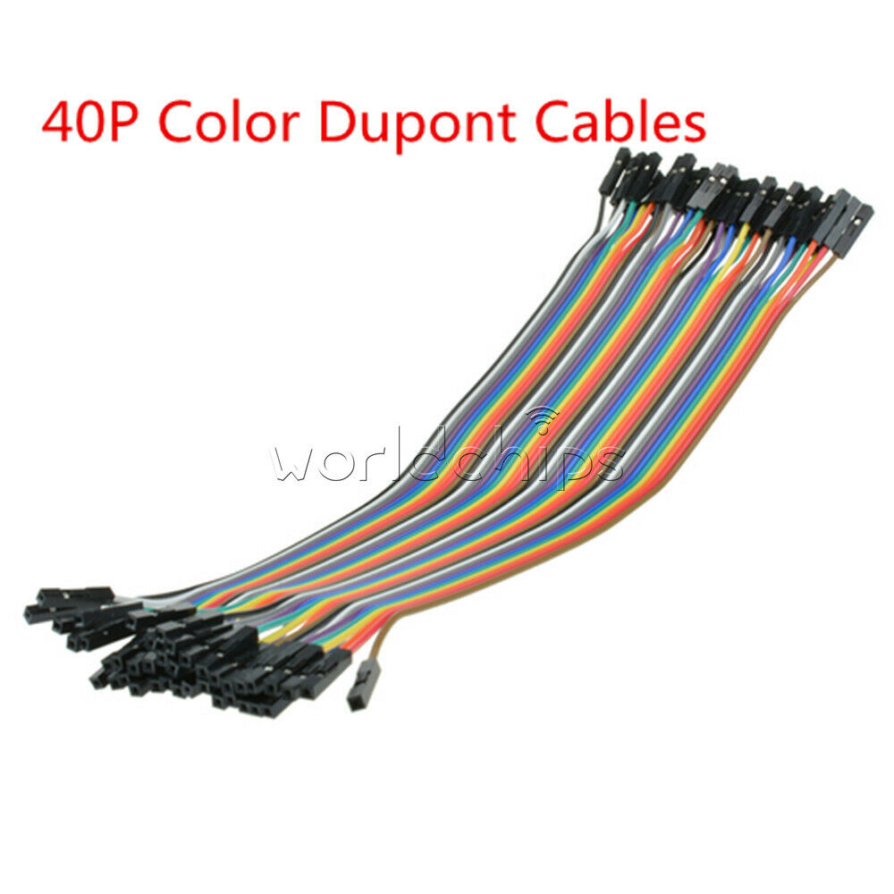 400X Set Dupont wire 20cm Cables Jumper 1p-1p header Connector Female to Female