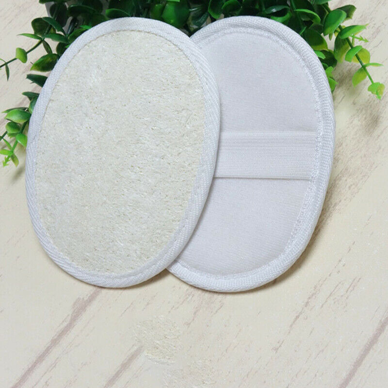 Natural Loofah Sponge Bath Rub Exfoliate Bath Towel Body Healthy Massage BruFCA