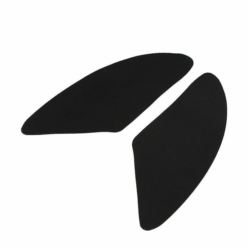 2PCS Motorcycle Rubber Tank Traction Side Pad Fuel Gas Knee Grip Protector PSB