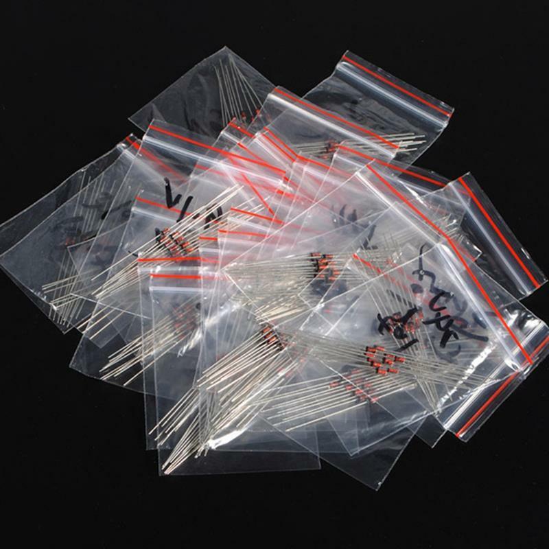 1W 1 W 1N47 3V-30V Zener Diode Assorted Kit Assortment Set 75Pcs 15 Values