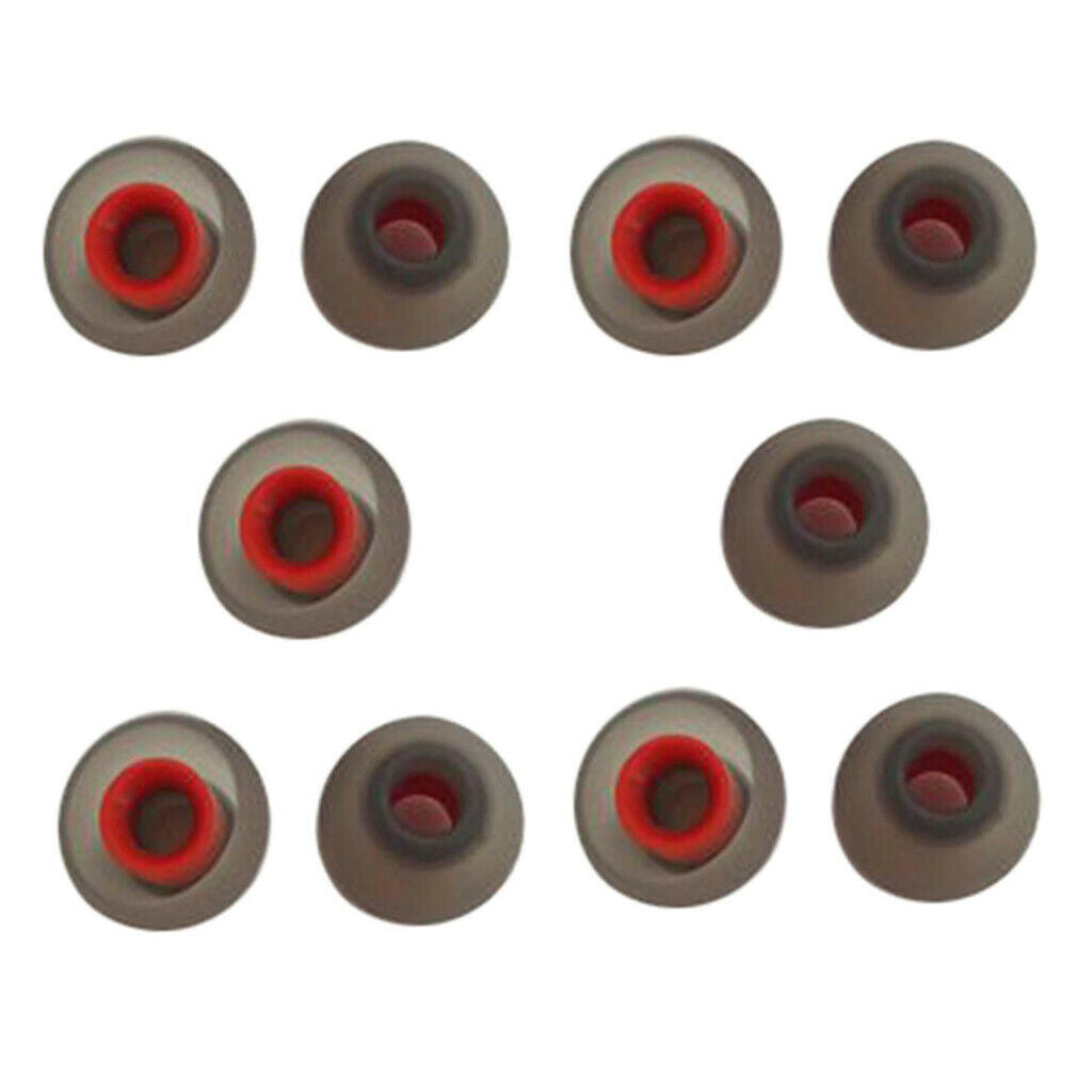 10pcs Headphone Earbuds Earplugs Cover Replacement with 4.5mm Inner Diameter