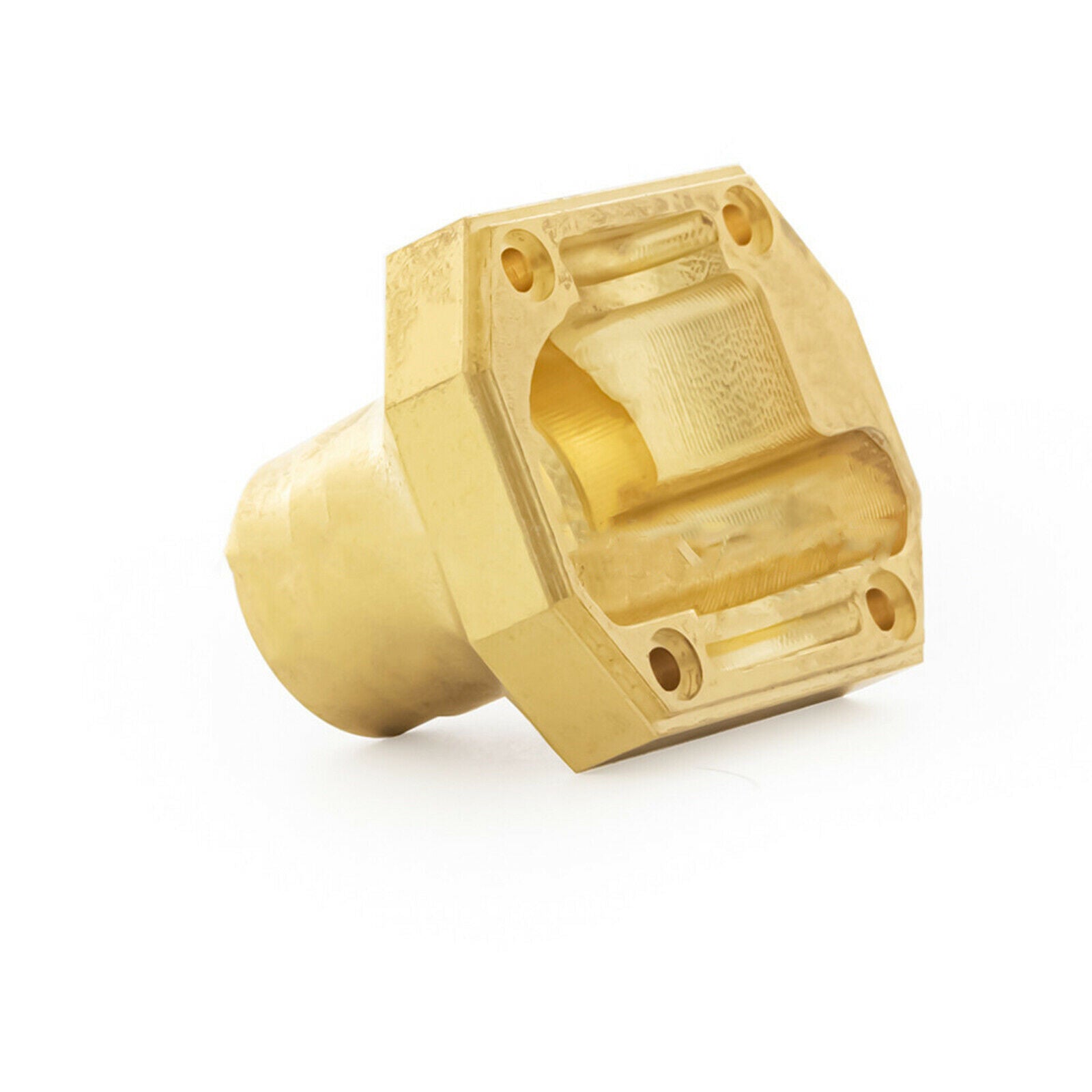 Bridge Covers Brass Front And Rear Bridge Covers Parts for Axial Capra 1.9 UTB