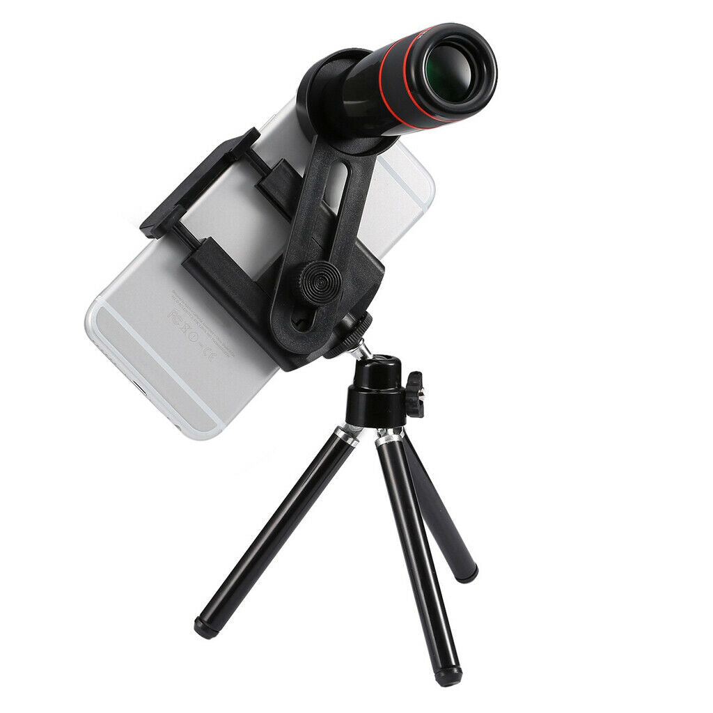 12x Zoom Telescope Telephoto Phone Camera Lens&Tripod Kits for Phone Tablet