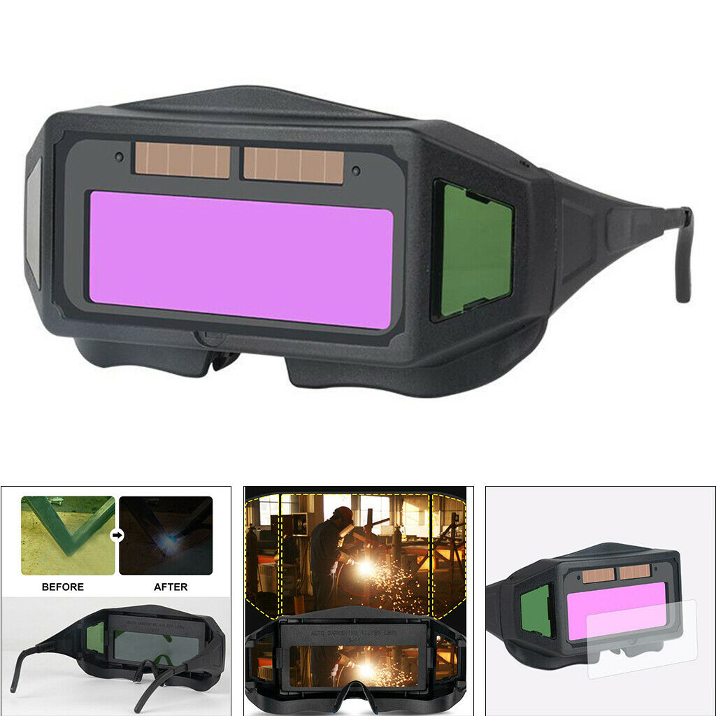 1pcs Auto Darkening Welding Helmet Goggle Glasses Protective Eyes Glasses