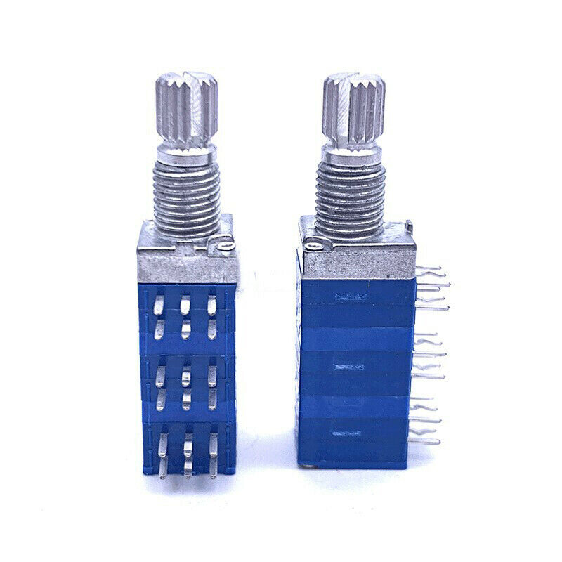 1pcs 09 type precision potentiometer six way B50K shaft length 15MM volume
