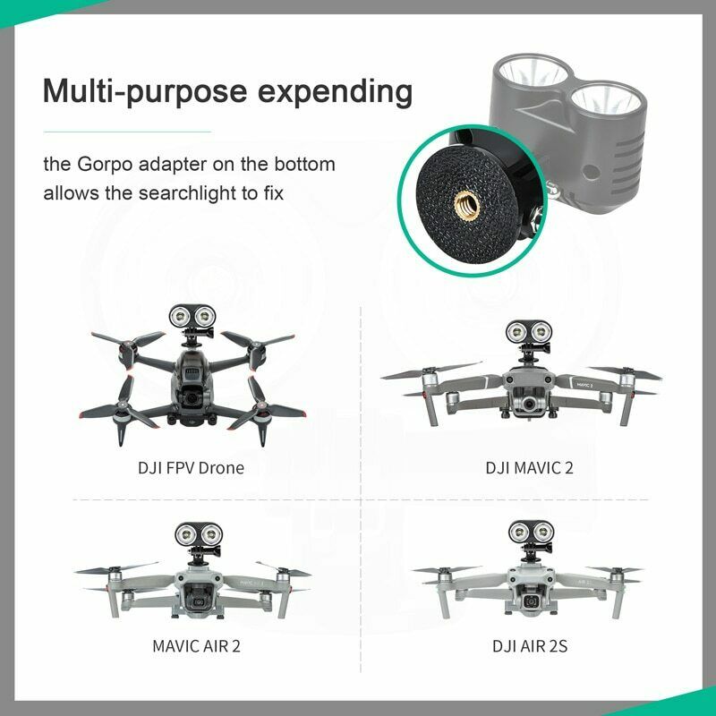 Signal Searchlight Night Flight Light for DJI FPV/Mavic 2/Mavic Air 2/Air 2S