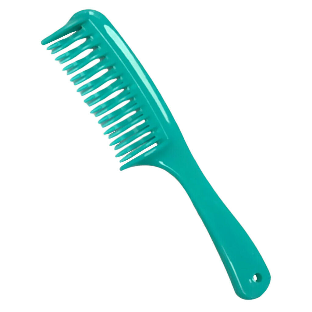2x Curved Tooth Detangling Hair Combs for Long Curly Wet Hair Not Breakable