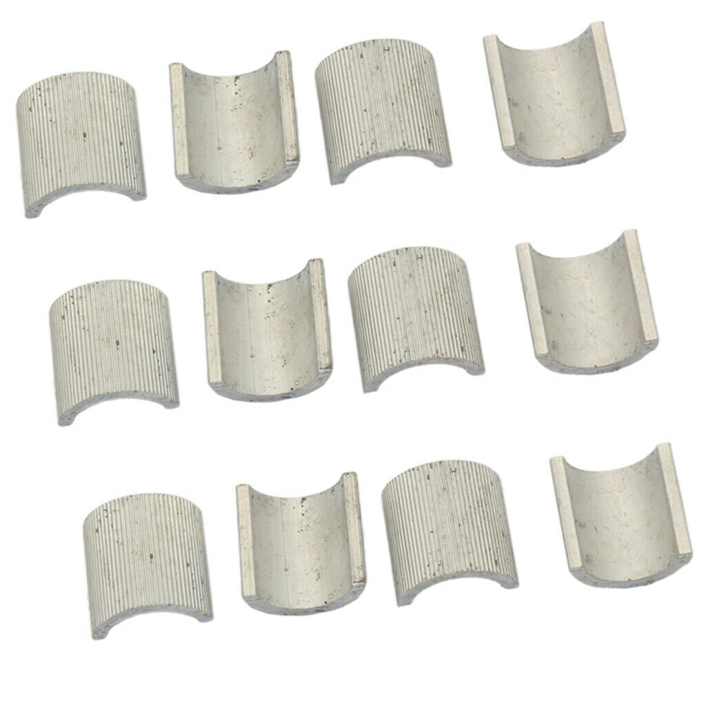 12Pcs 7/8" to 1" Handle Bar Mounts Risers Clamps Conversion Shims Spacers
