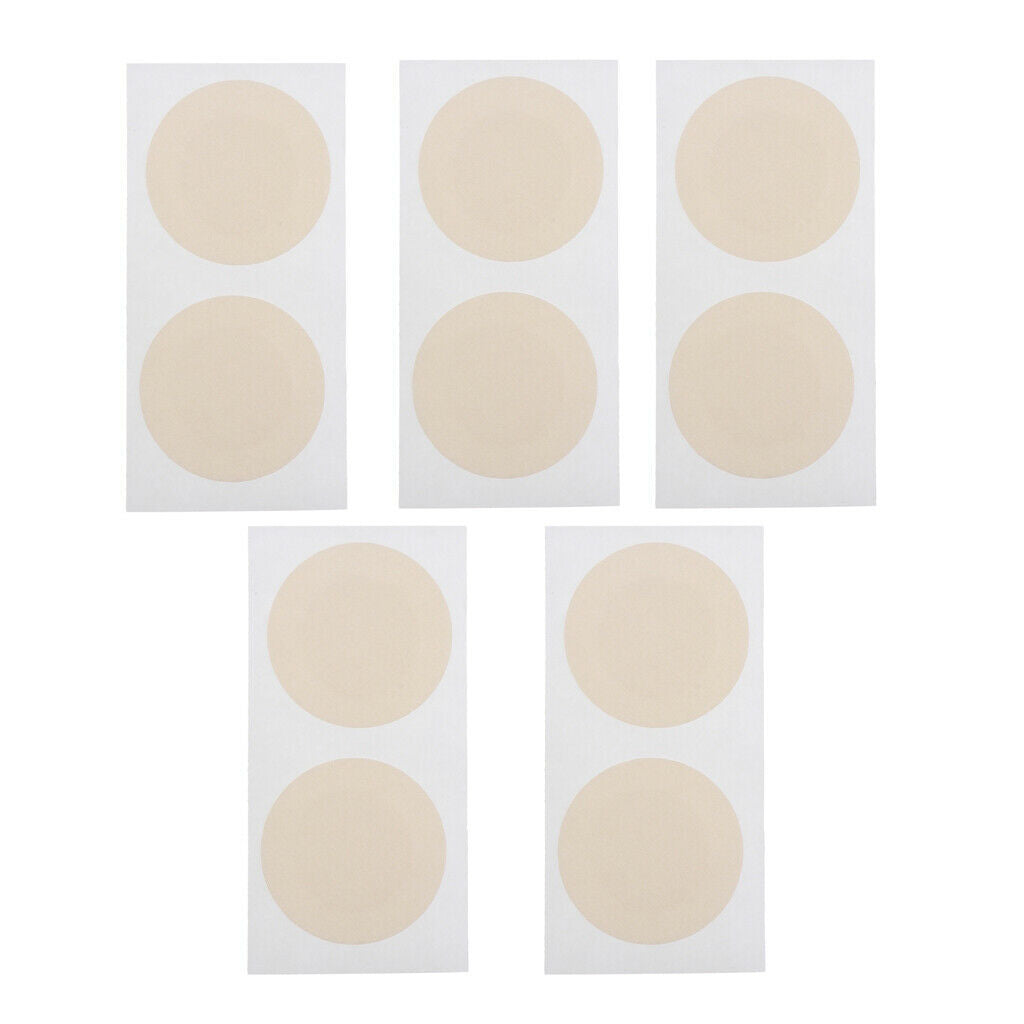 5 Pairs Round Self Adhesive Pasties Nipple Disposable Cover Stickers