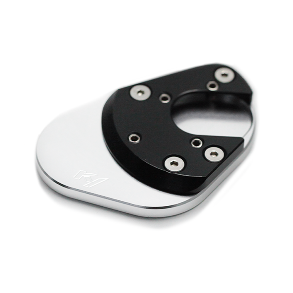 For Kawasaki Z1000/Z800/Z300/Z250 CNC Kickstand Side Stand Extension Plate Pad