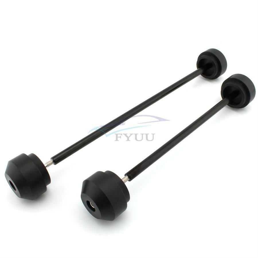 1 Set Motorcycle Front&Rear Axle Fork Crash Sliders For YAMAHA FZ-07 MT-07 14-21