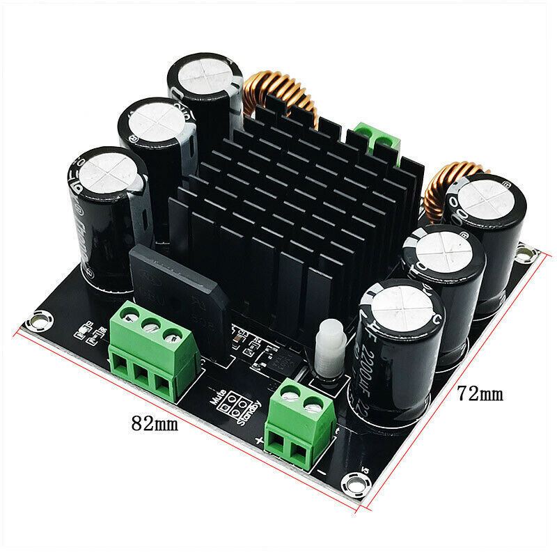 High Power Mono Digital Audio Amplifier Board TDA8954TH Core BTL Class 420W 24V