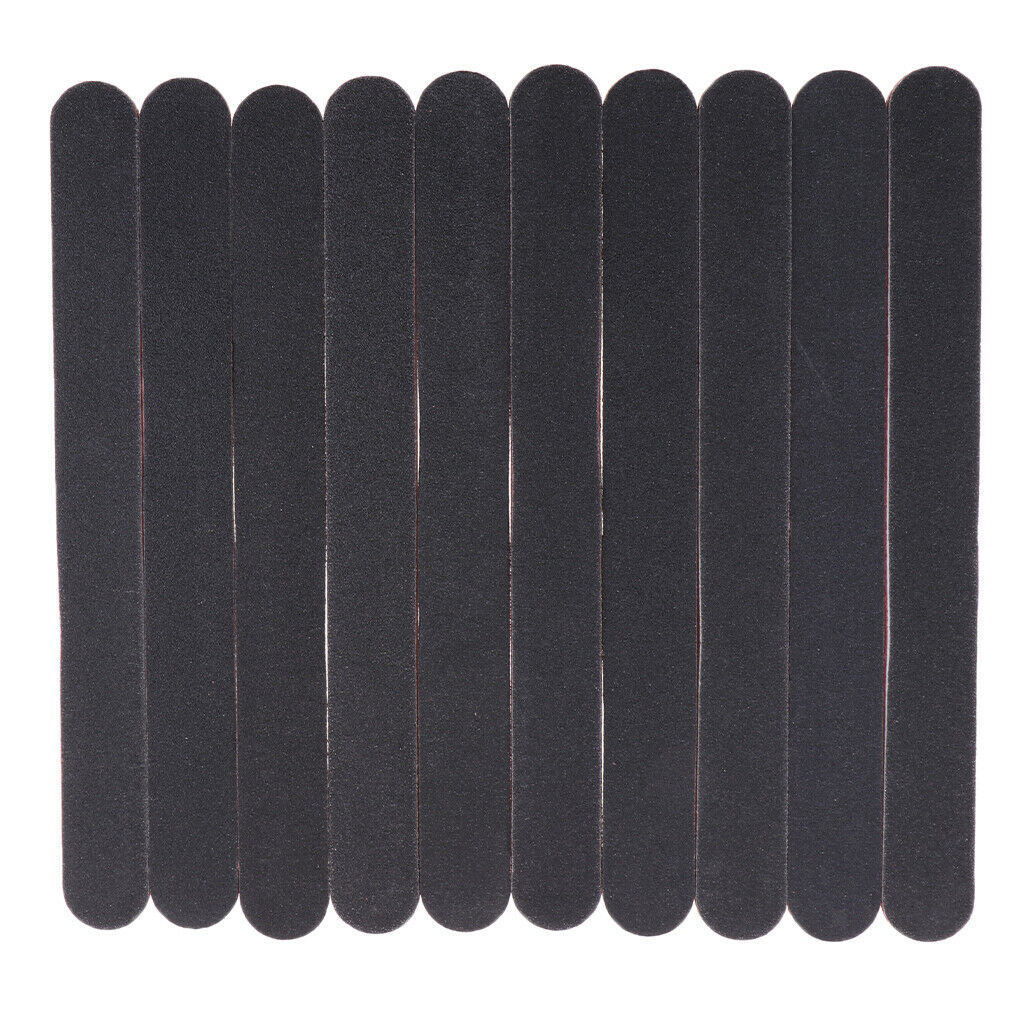 10Pc Double Side Sanding Polishing Burnishing Nail Art Nail Files Tool Kit