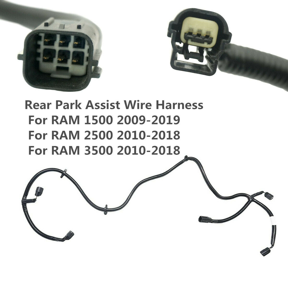 68031820AA Rear Park Assist Wire Harness For RAM 1500 09-19/ RAM 2500 3500 10-18