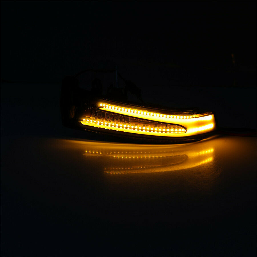 LED Side Dynamic Turn Signal Light  Rearview Mirror Indicator For Mercedes Benz