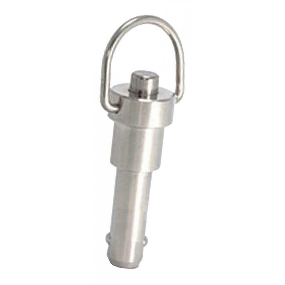 Pack of 2 Push Pull Ball Lock Pins Stainless Steel Release Ball Lock 40mm