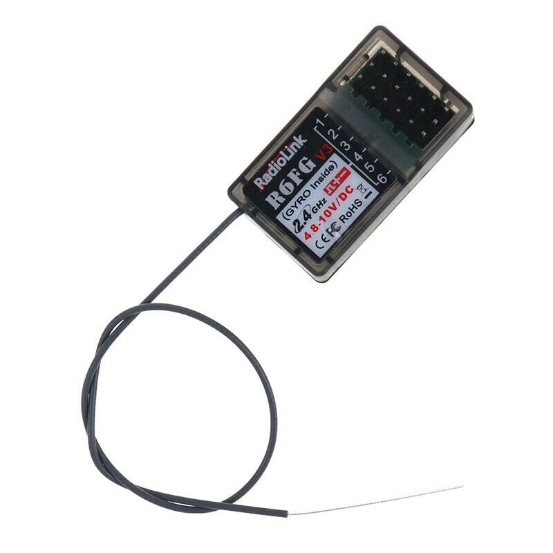 2.4GHz 4CH R6fg Receiver gyro inside for Radiolink RC4gS/R6FG Transmitter D I SJ