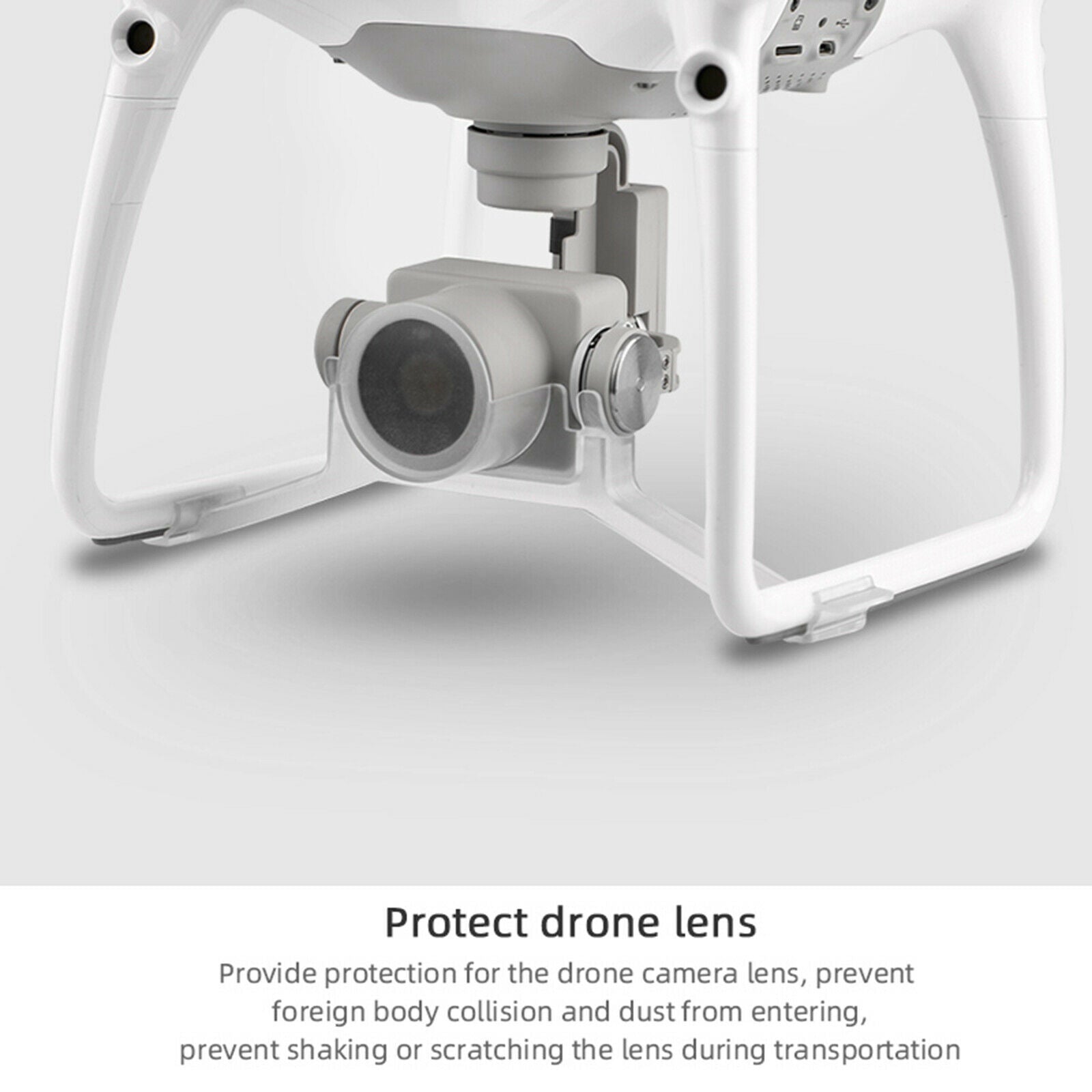 ABS Plastic Gimbal Lock Lens Cover Protection for Phantom 4 Pro Durable