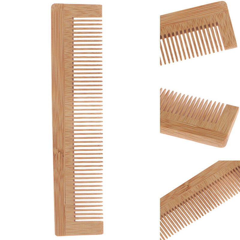 1X Massage Wooden Comb Bamboo Hair Vent Brush Brushes Hair Care SPA  Hair .l8