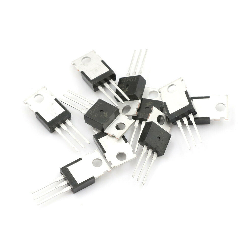 10pcs TIP42C TIP42 TO-220 POWER TRANSISTOR PNP Trio.l8