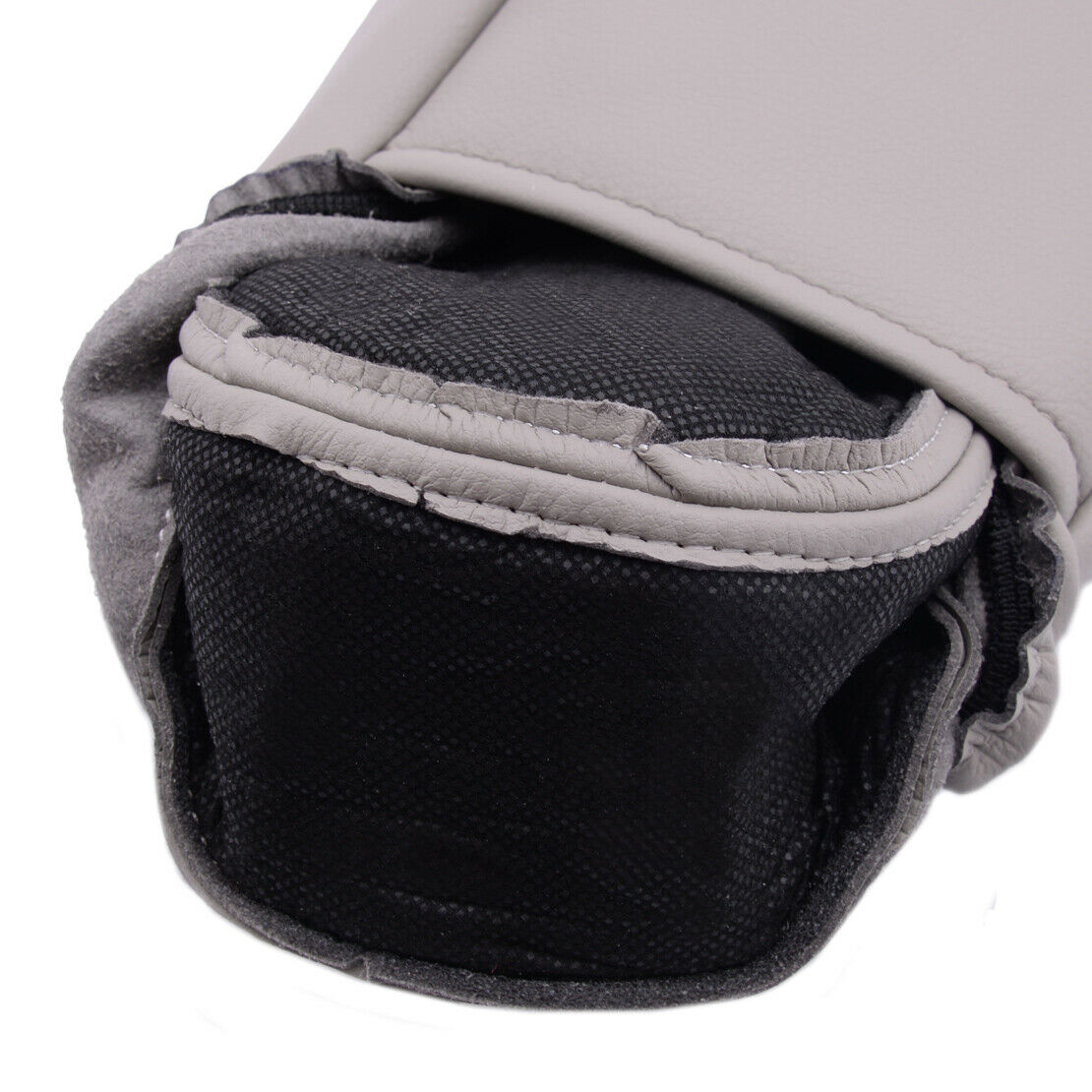 2pcs Gray Leather Seat Armrest Cover fit for Ford F350 Excursion Lariat 99-2007