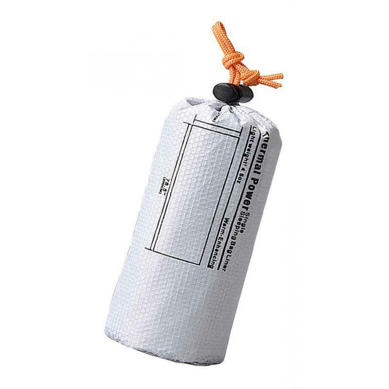 1pc Tearproof Sleeping Bag Liner Survival Blanket Picnic Mat for Backpacking